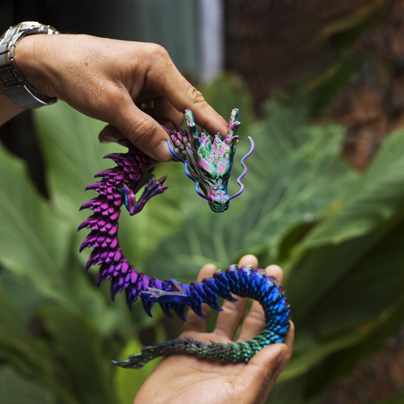 3D Printing Household Items - Modèle de Dragon d'impression 3D, artisanat,