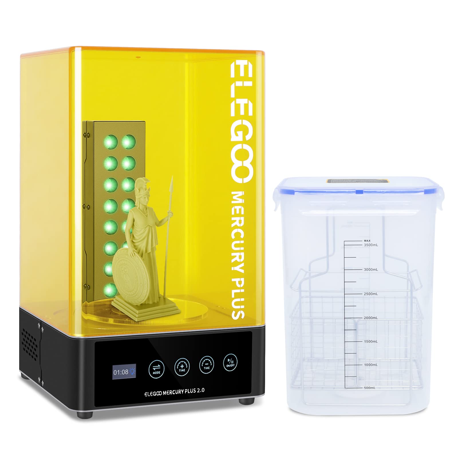 Resin Curing Station - ELEGOO Plus 2.0 Station de lavage