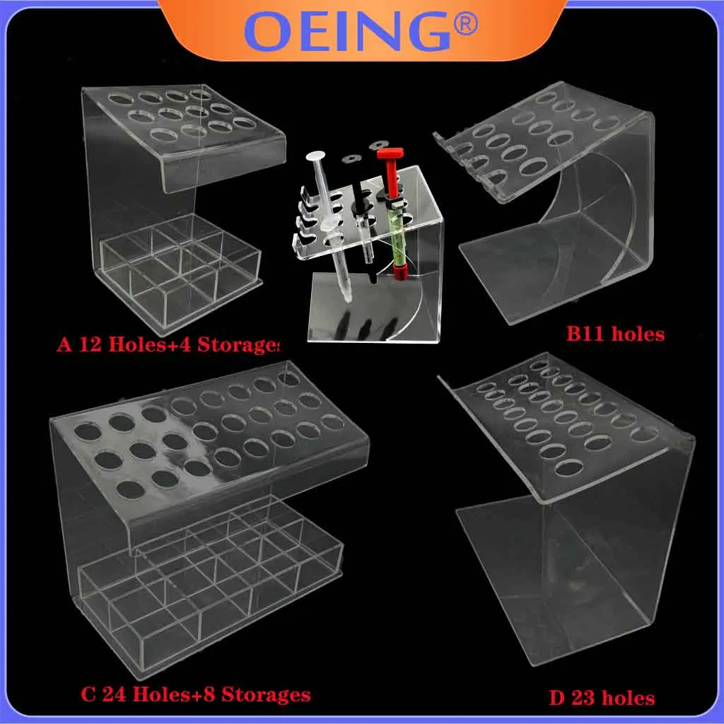 Resin Curing Station - Support de résine Composite dentaire, seringue,