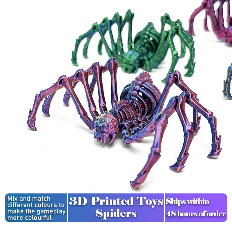 3D Printing Household Items - Modèle d'araignée articulé imprimé en 3D,