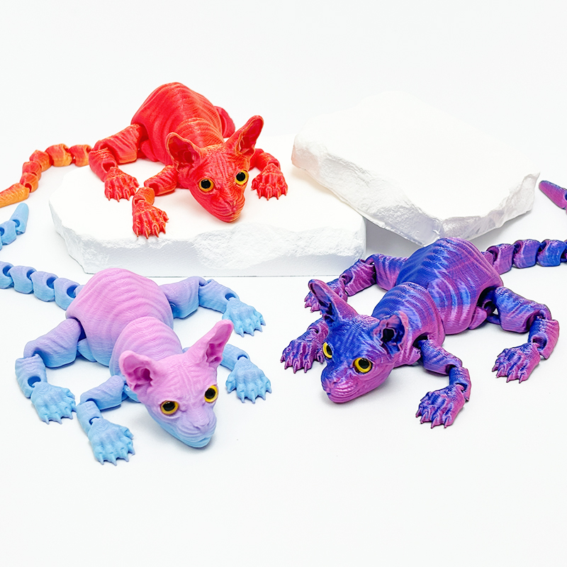 Chat Sphynx imprimé en 3D réal - 3D Printing Household Items avis et prix