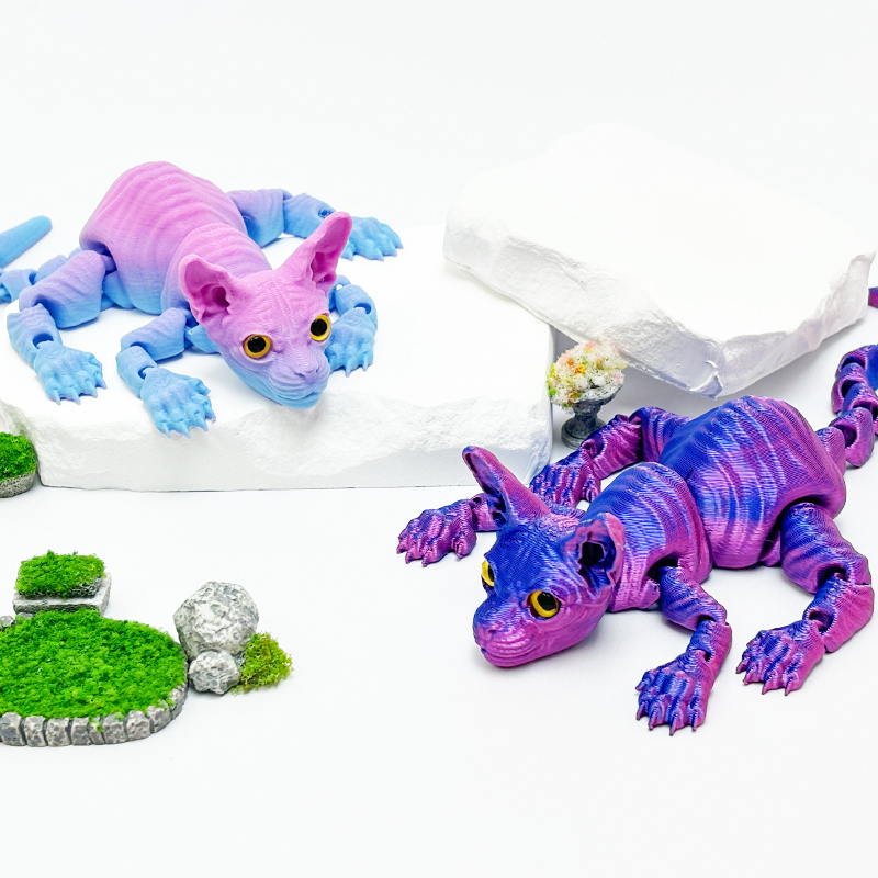 Chat Sphynx imprimé en 3D réal - 3D Printing Household Items avis et prix