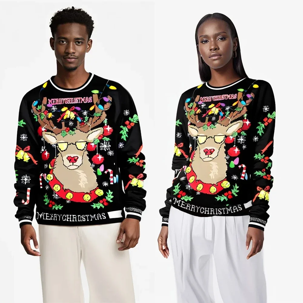 Sweat-shirt de Noël Llama en-l - 3D Printing Xmas avis et prix