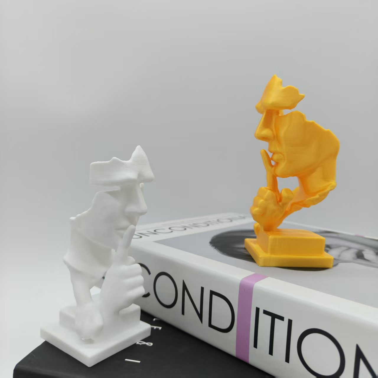 Statue de penseur, le Silence  - 3D Printing Household Items avis et prix