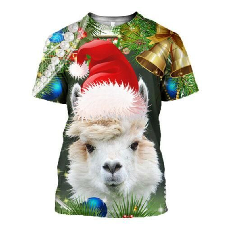 T-shirt à manches longues avec - 3D Printing Xmas avis et prix