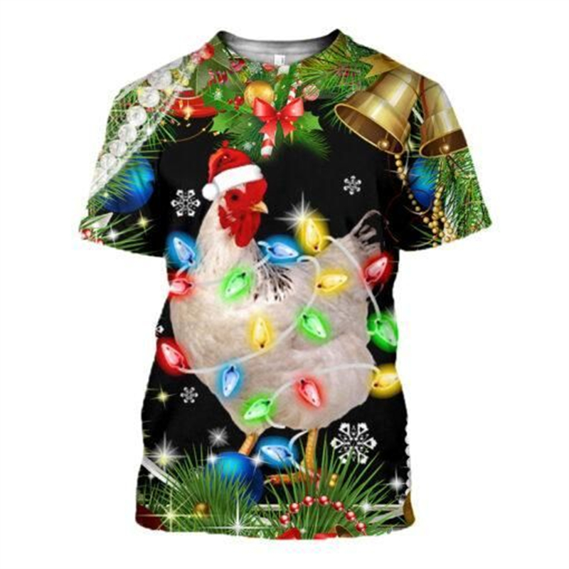 T-shirt à manches longues avec - 3D Printing Xmas avis et prix