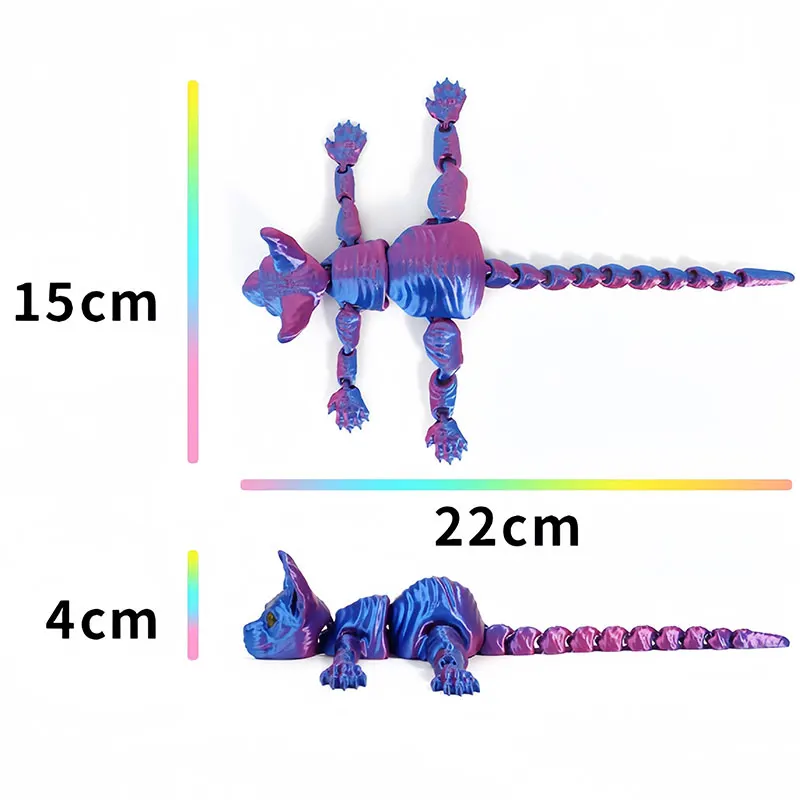 Figurines de chats mobiles mul - 3D Printing Household Items avis et prix