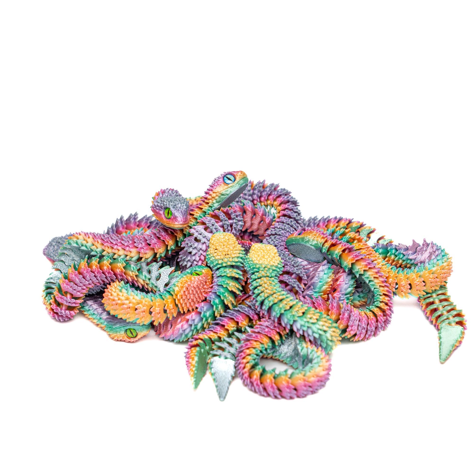 1/2/5/10 pièces Serpent imprim - 3D Printing Xmas avis et prix
