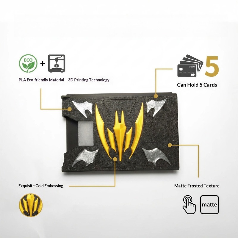 Porte-cartes imprimé en 3D Kam - 3D Printing Apps avis et prix