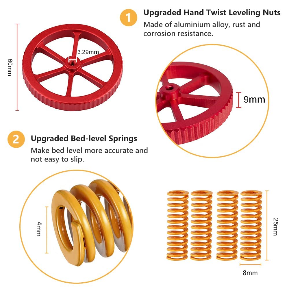 Creality – mise à niveau offic - 3D Printer Bed Spring avis et prix