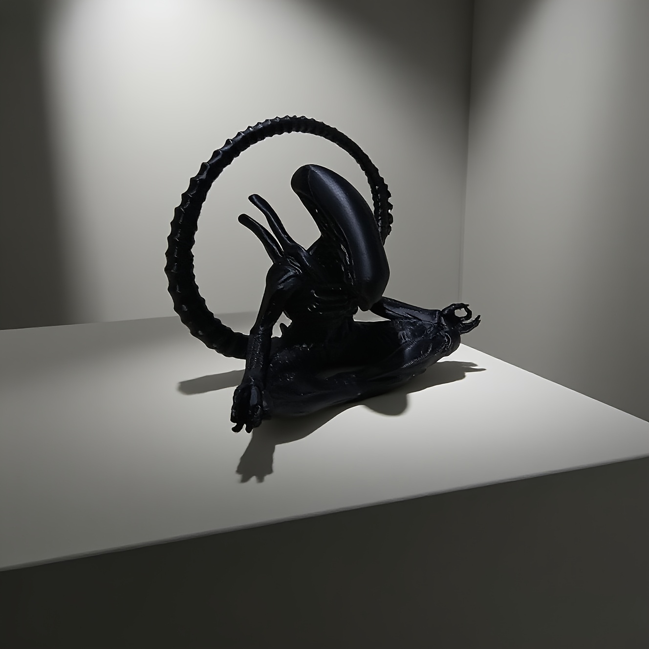 Figurine d'alien méditant impr - 3D Printing Household Items avis et prix