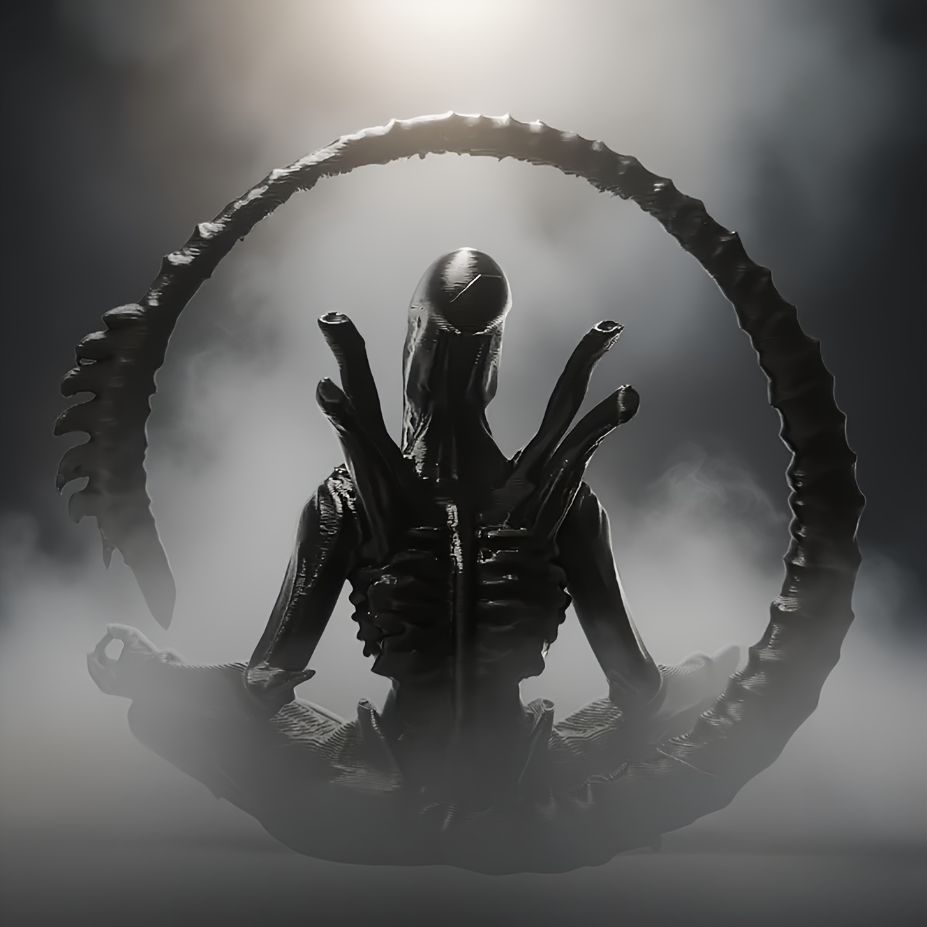 Figurine d'alien méditant impr - 3D Printing Household Items avis et prix