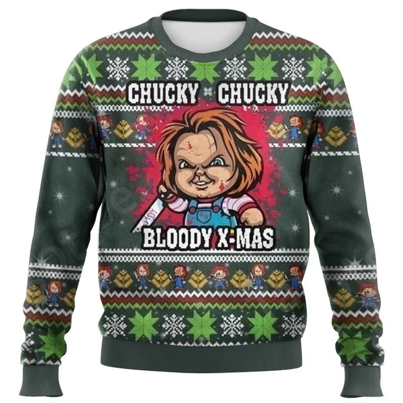 Chucky Graphic-Pull de Noël im - 3D Printing Xmas avis et prix